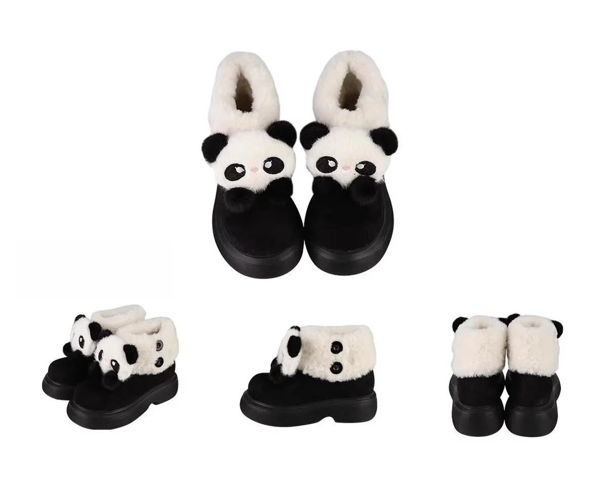 Sheep Puff - Fluffy Zoo - Fluffy Sweet Lolita Snow Boots, Animal Decorations - Image 18