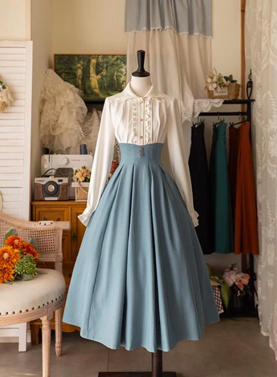 Forest basket - Classic Elegant Lolita SK Spring Autumn Versatile Skirt - Image 10