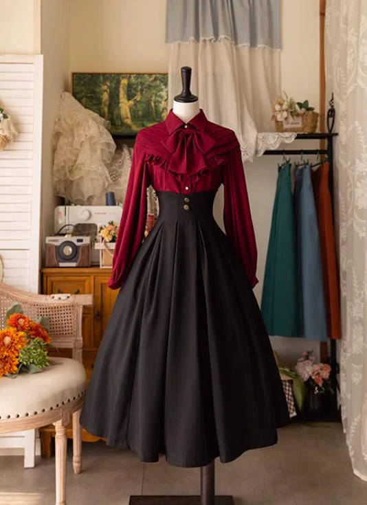 Forest basket - Classic Elegant Lolita SK Spring Autumn Versatile Skirt - Image 13