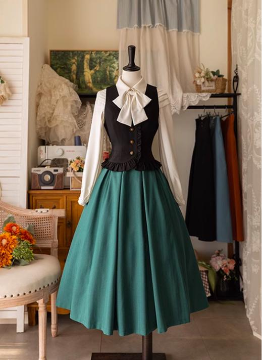 Forest basket - Classic Elegant Lolita SK Spring Autumn Versatile Skirt - Image 4