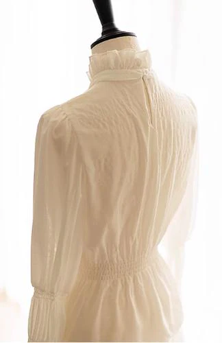Misty Forest - Elegant Vintage Fishbone Lolita Long Skirt & Vest - Image 24