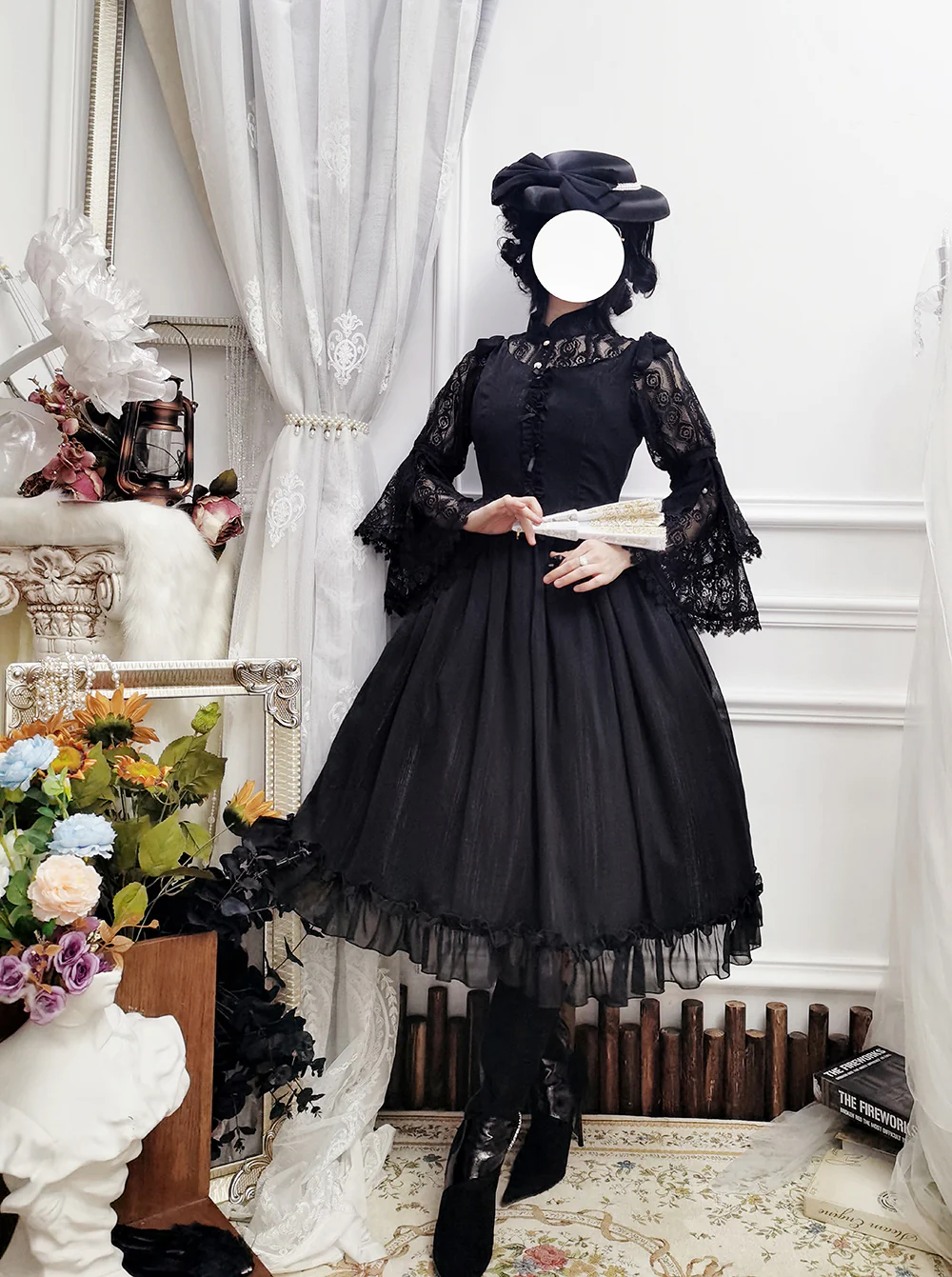 Miss point - Rhine Riverside - French Vintage Chiffon Lolita JSK - Image 36