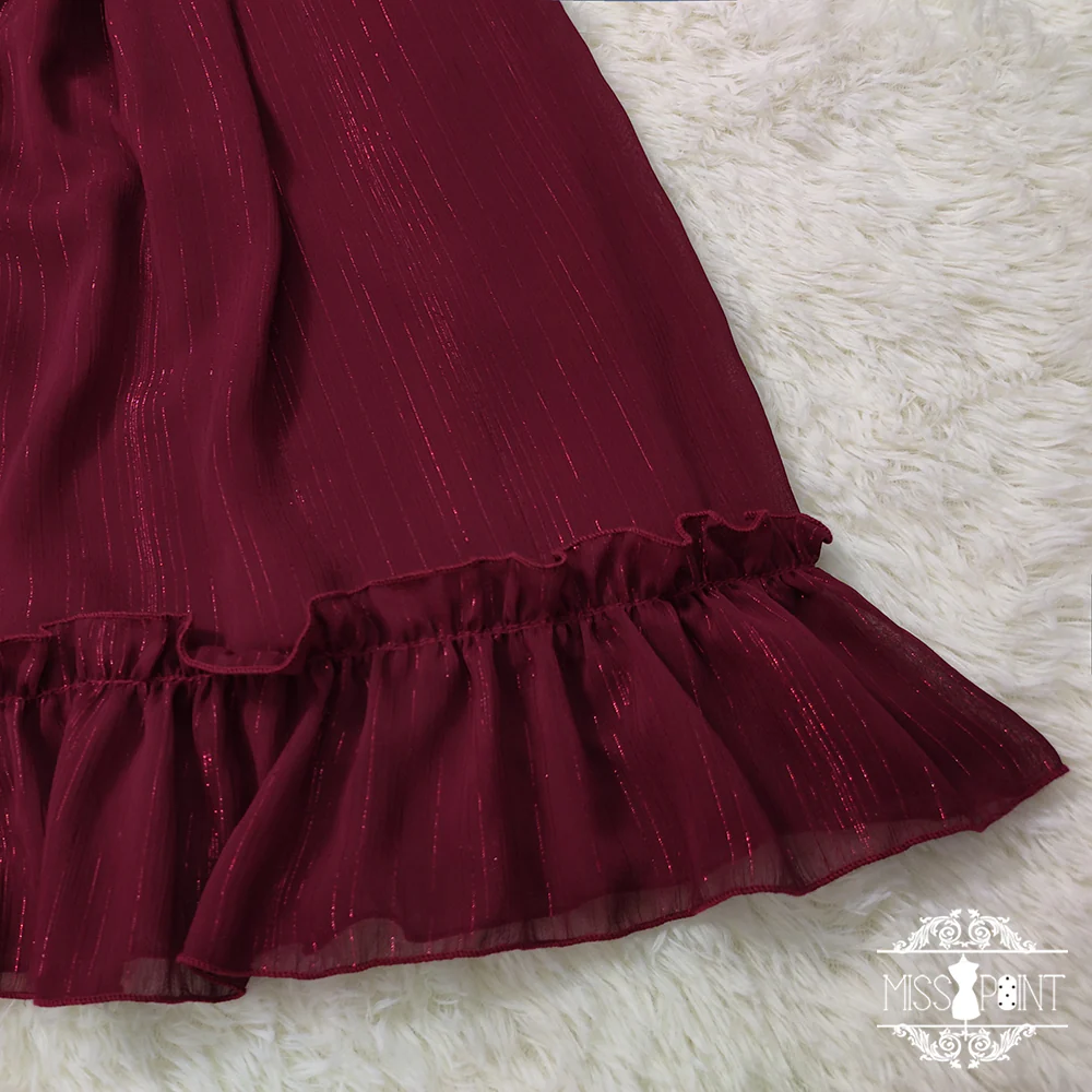 Miss point - Rhine Riverside - French Vintage Chiffon Lolita JSK - Image 47