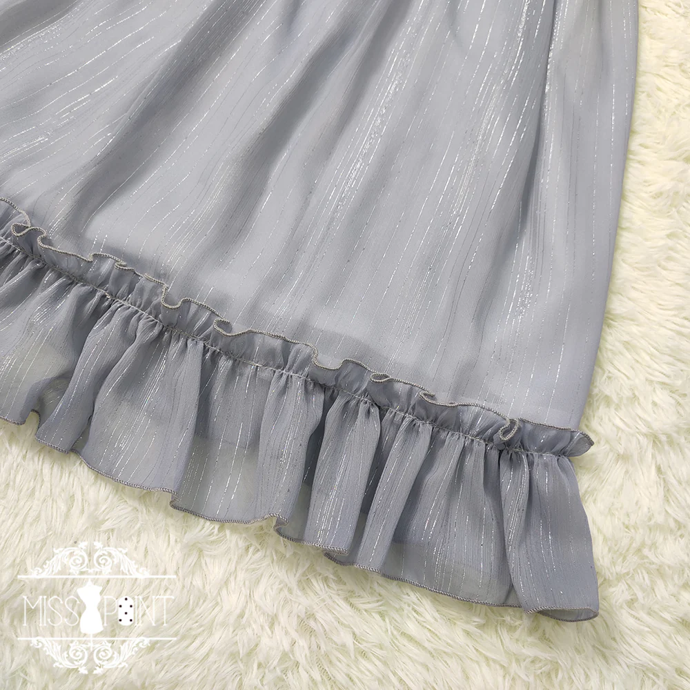 Miss point - Rhine Riverside - French Vintage Chiffon Lolita JSK - Image 49