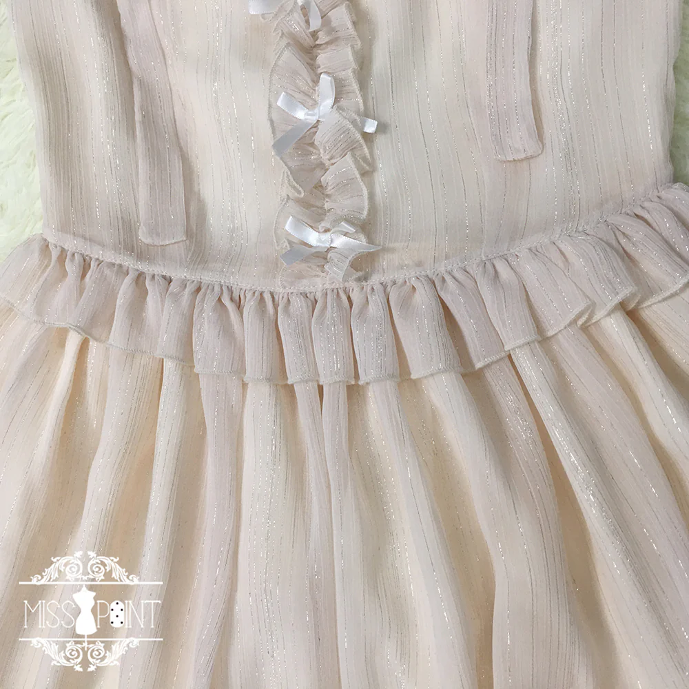 Miss point - Rhine Riverside - French Vintage Chiffon Lolita JSK - Image 58
