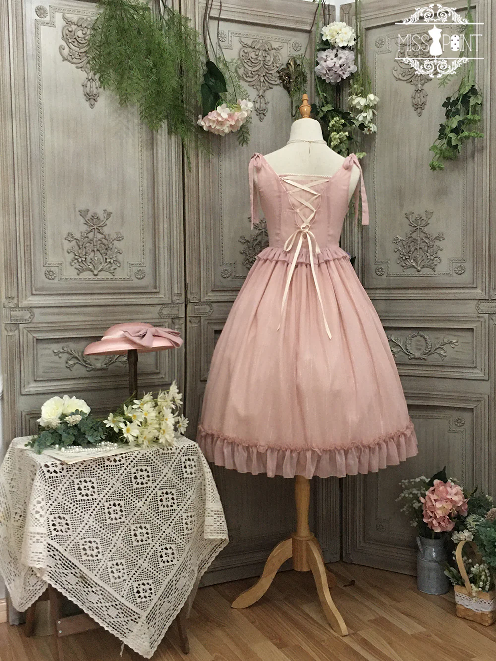 Miss point - Rhine Riverside - French Vintage Chiffon Lolita JSK - Image 74