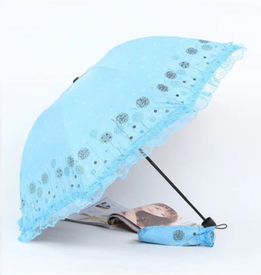 Daily Lolita Lace Princess Sunshade Parasol - Image 12