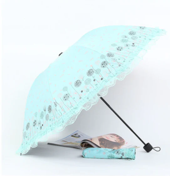 Daily Lolita Lace Princess Sunshade Parasol - Image 4