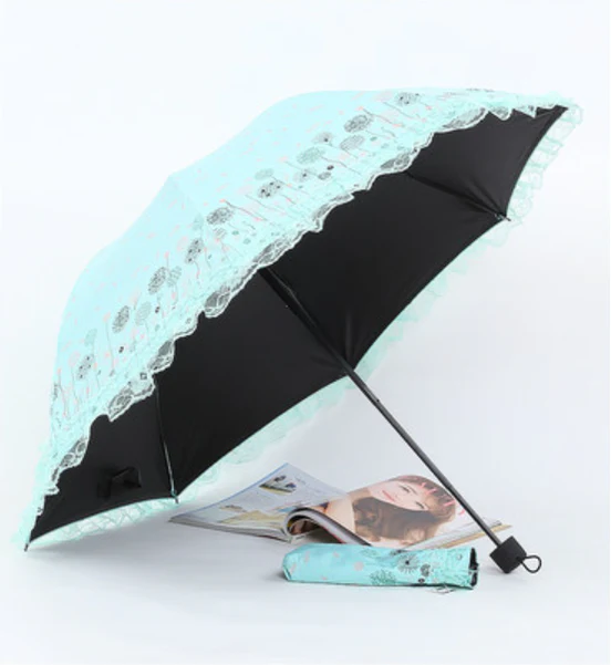 Daily Lolita Lace Princess Sunshade Parasol - Image 5
