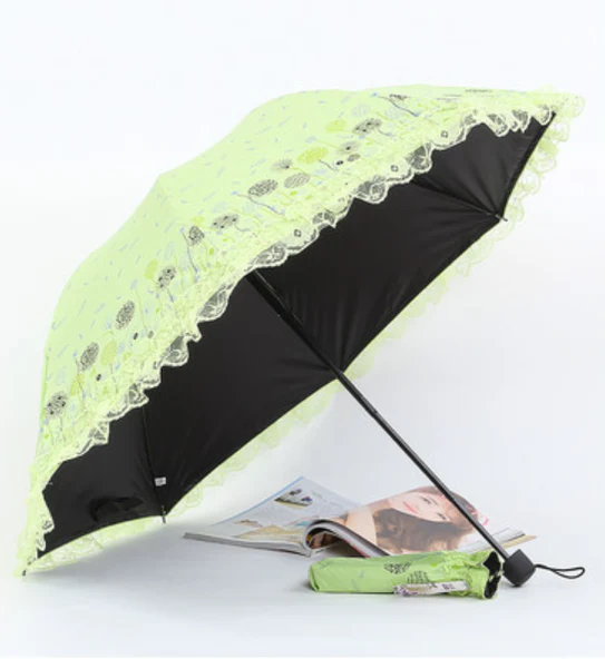 Daily Lolita Lace Princess Sunshade Parasol - Image 6