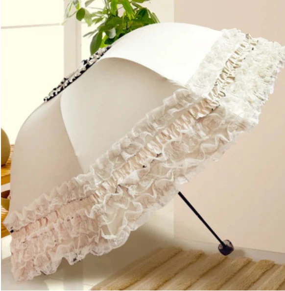 Daily Lolita Lace Princess Sunshade Parasol - Image 7