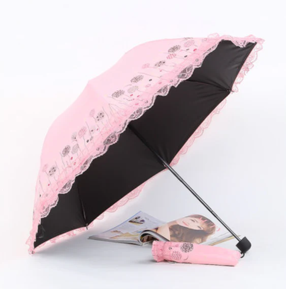 Daily Lolita Lace Princess Sunshade Parasol - Image 9