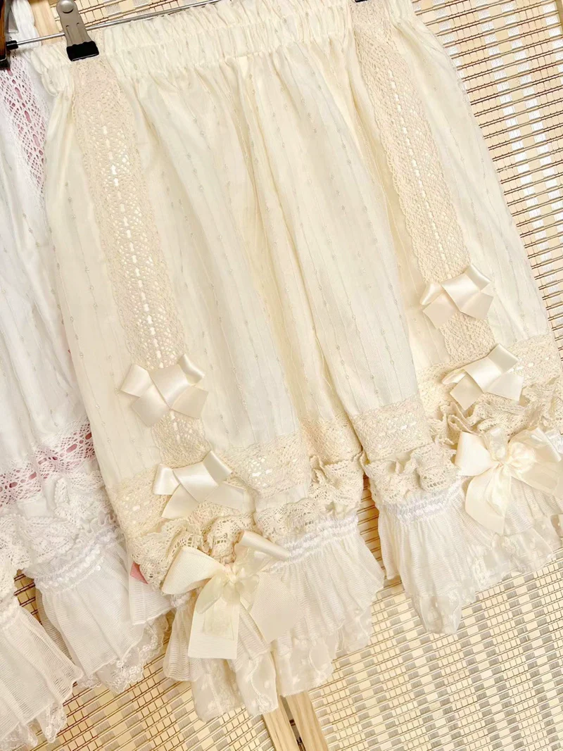 Gorgeous Lolita Bloomers in Coral Fleece & Cotton Styles - Image 29