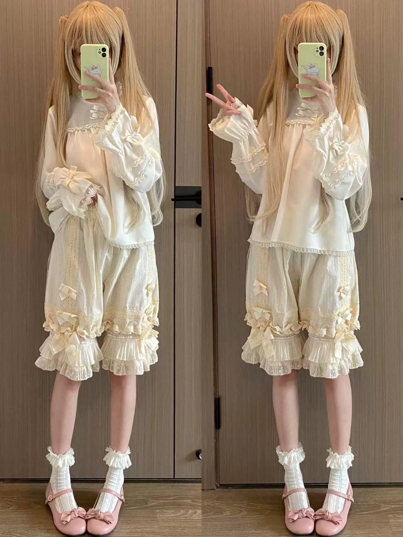 Gorgeous Lolita Bloomers in Coral Fleece & Cotton Styles - Image 31