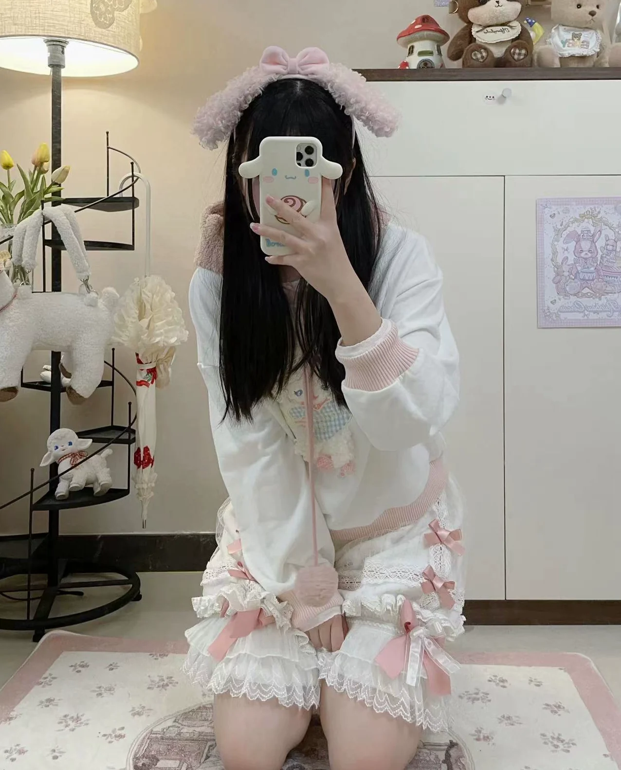 Gorgeous Lolita Bloomers in Coral Fleece & Cotton Styles - Image 36