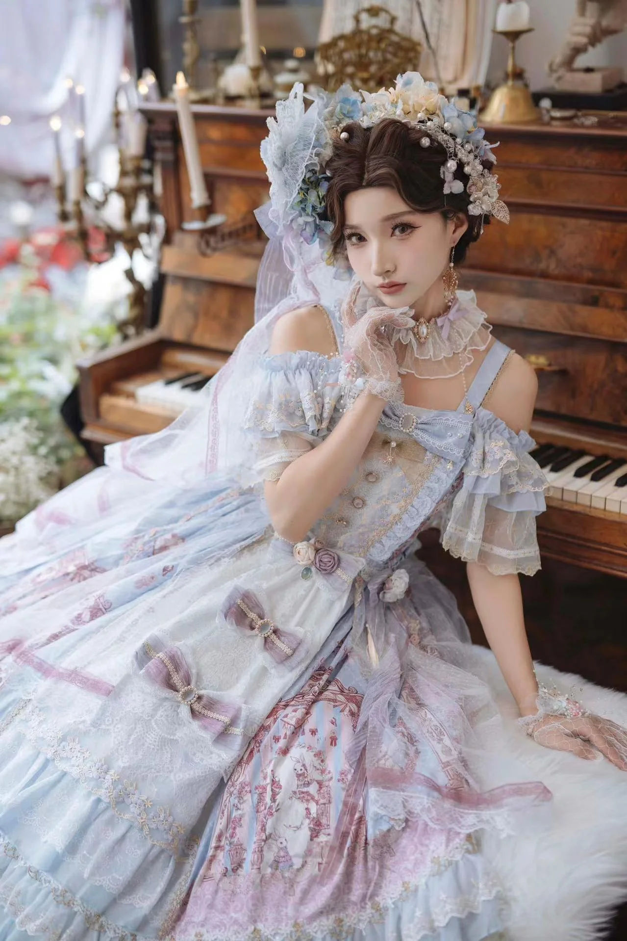 Gorgeous Lolita JSK Dress Wedding Lolita Dress - Image 10