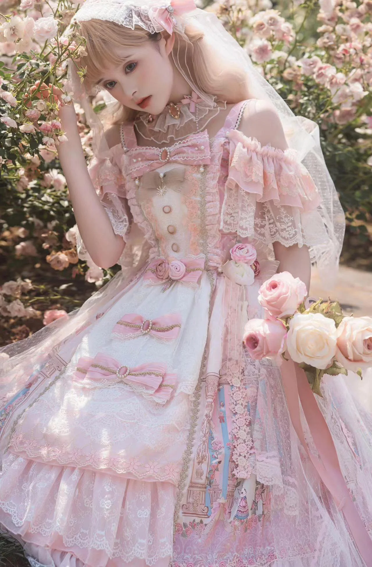 Gorgeous Lolita JSK Dress Wedding Lolita Dress - Image 12