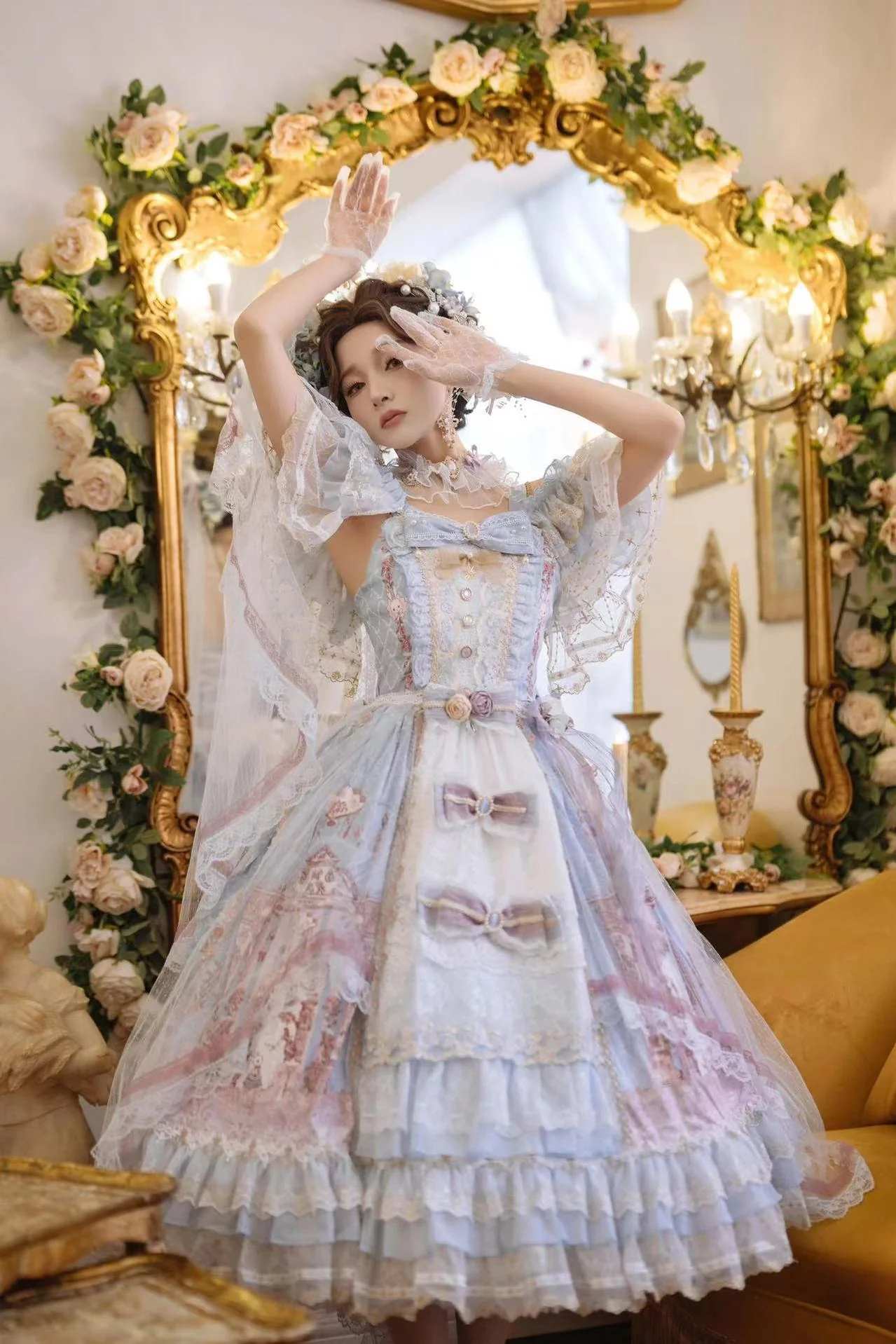 Gorgeous Lolita JSK Dress Wedding Lolita Dress - Image 15