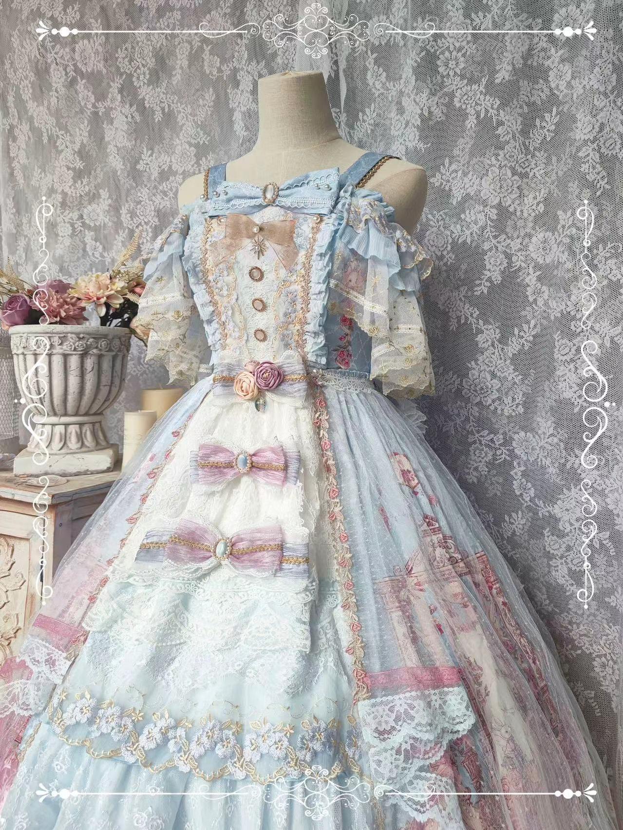 Gorgeous Lolita JSK Dress Wedding Lolita Dress - Image 21