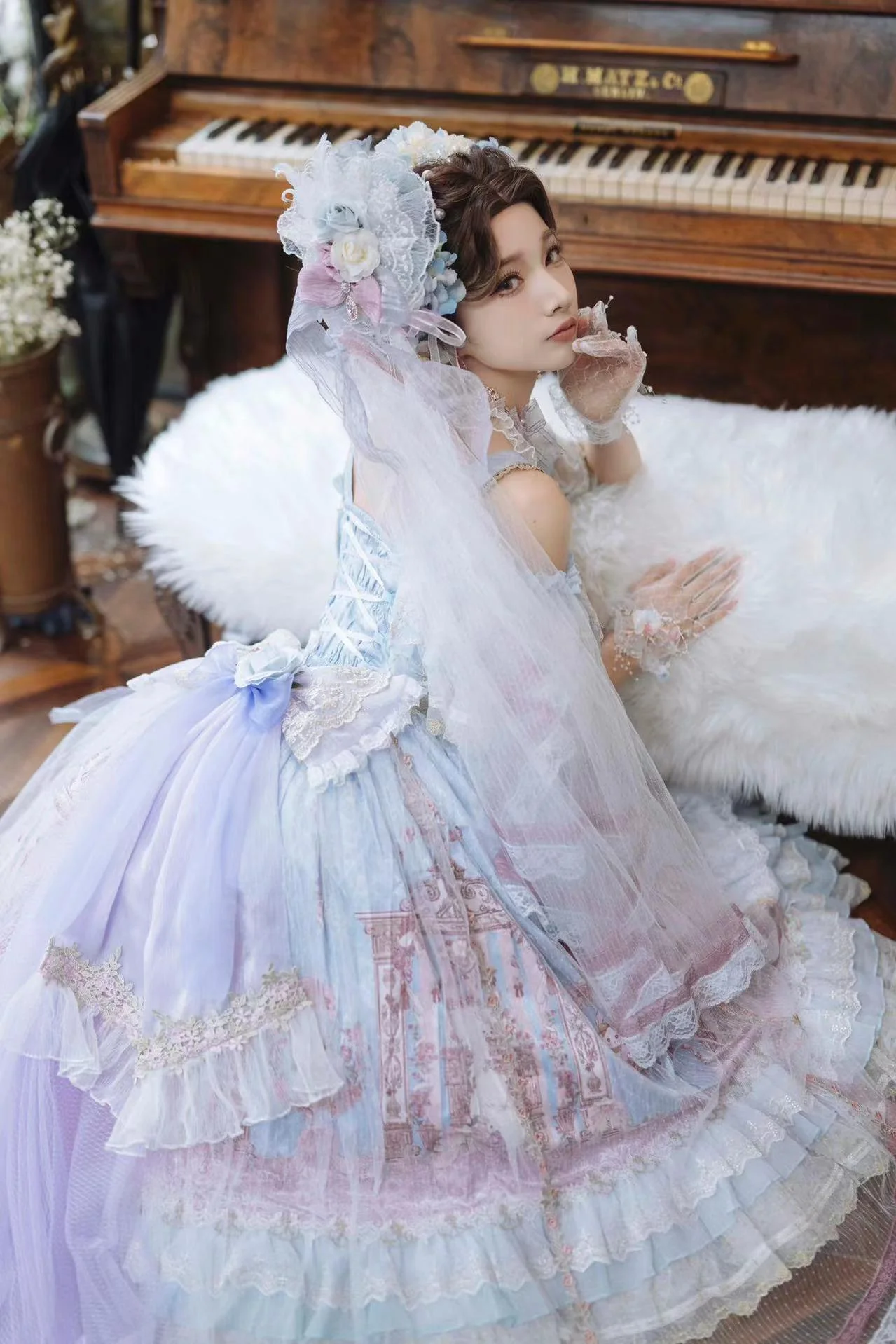 Gorgeous Lolita JSK Dress Wedding Lolita Dress - Image 6