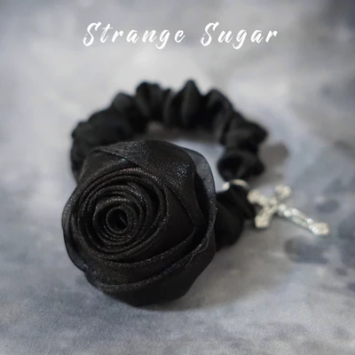Strange Sugar - Gothic Lolita Black Hardware Skull Spider Hairband - Image 16