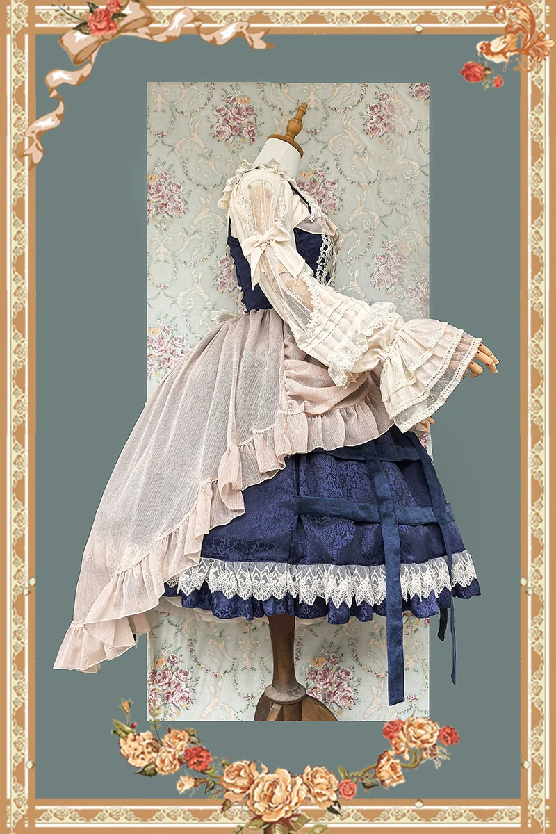 Lilith's Cage - Gothic Lolita JSK Dress & Blouse - Image 11