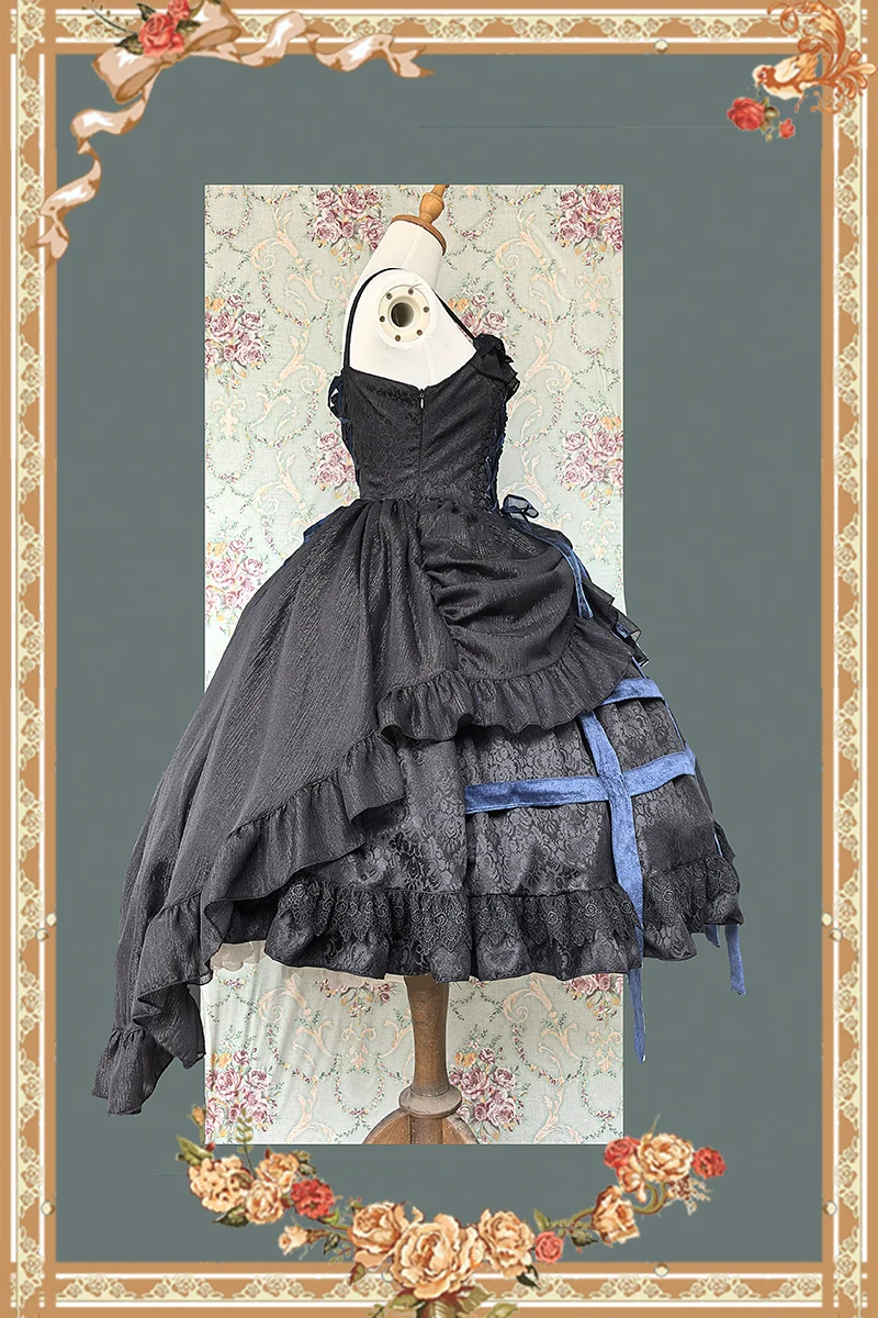 Lilith's Cage - Gothic Lolita JSK Dress & Blouse - Image 14