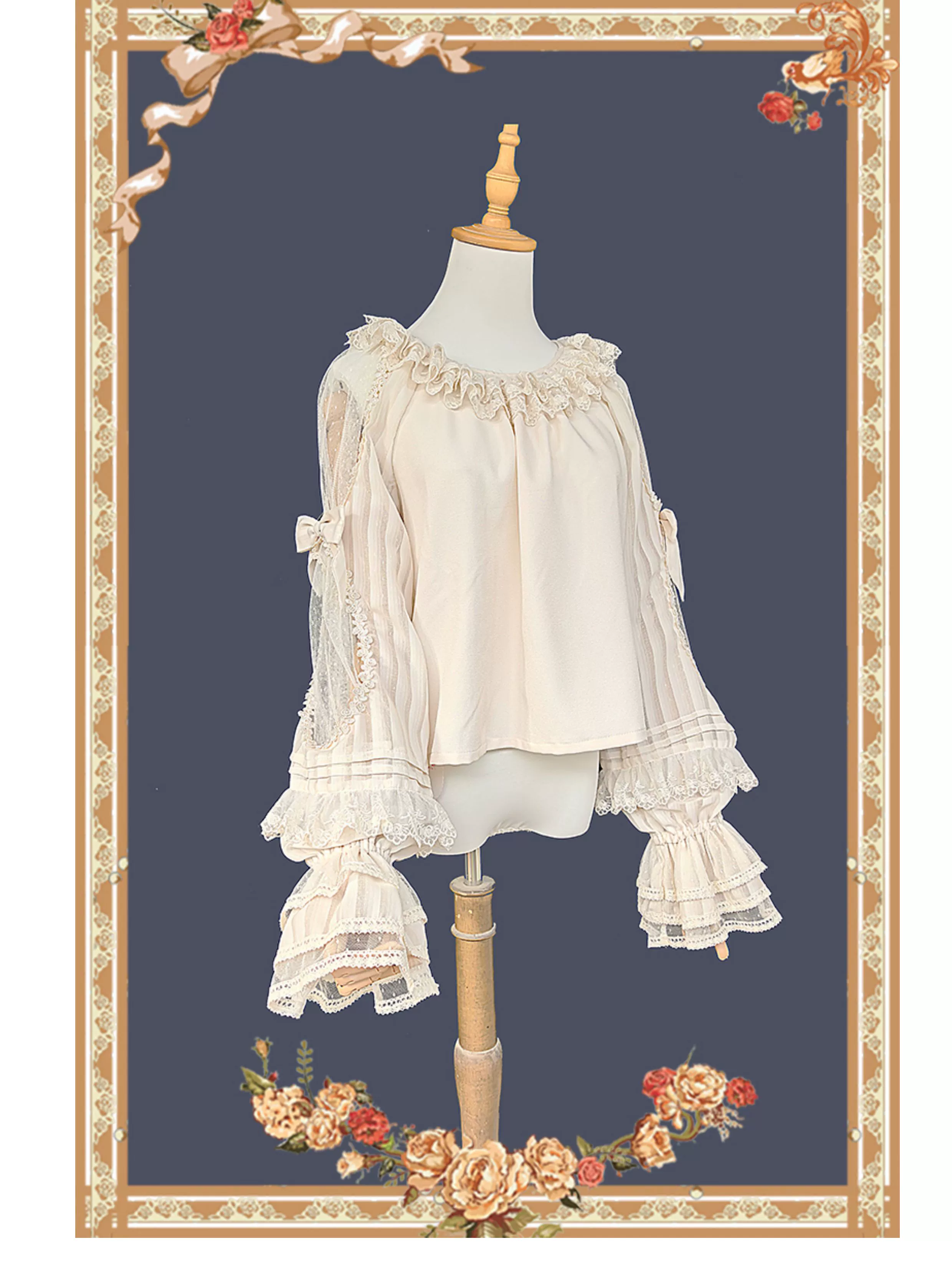 Lilith's Cage - Gothic Lolita JSK Dress & Blouse - Image 20