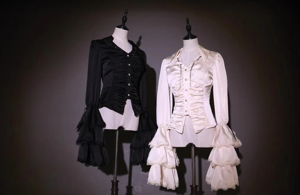 Reborn Ancient God - Gothic Lolita Shirt & Skirt Set - Image 28