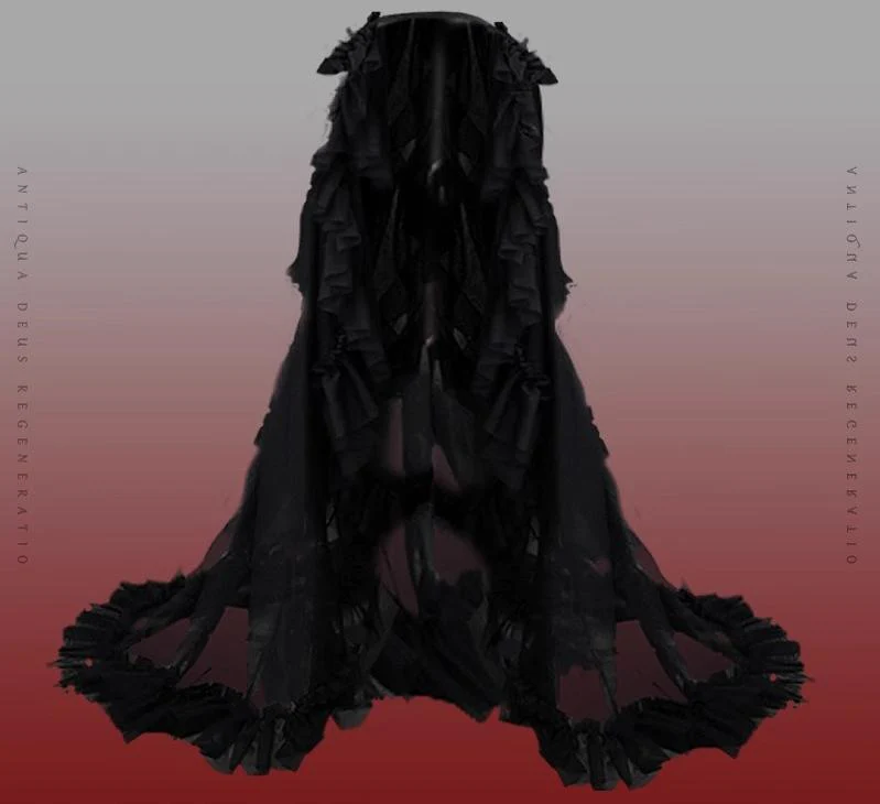 Reborn Ancient God - Gothic Lolita Shirt & Skirt Set - Image 44