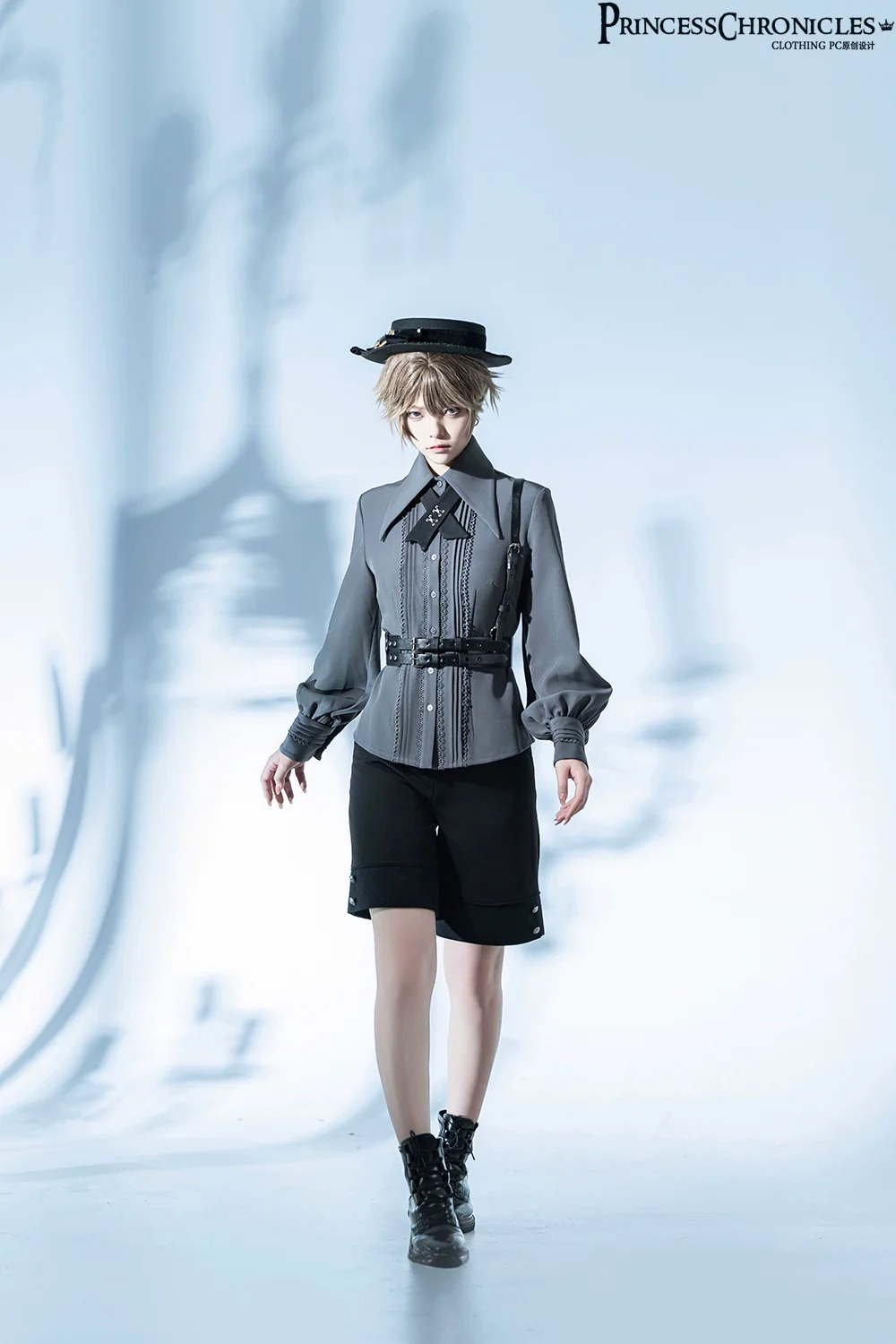 Black Dragon - Gothic Lolita Shirt Retro Elegant Blouse Multicolors - Image 7
