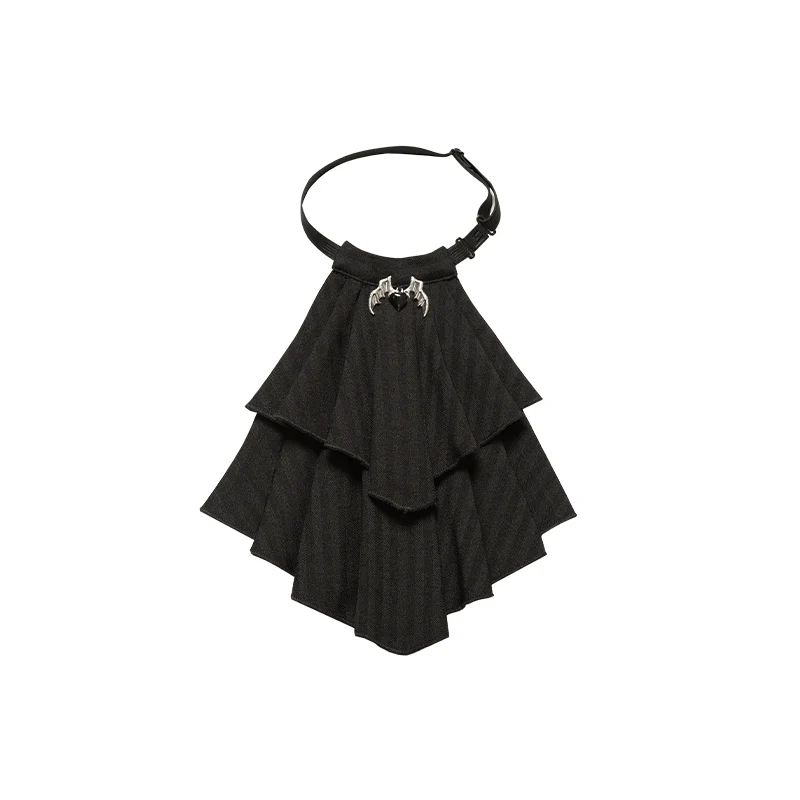 With PUJI - Night Talk - Gothic Lolita Skirt Dress Set, Batwing-shaped Accents - Image 38
