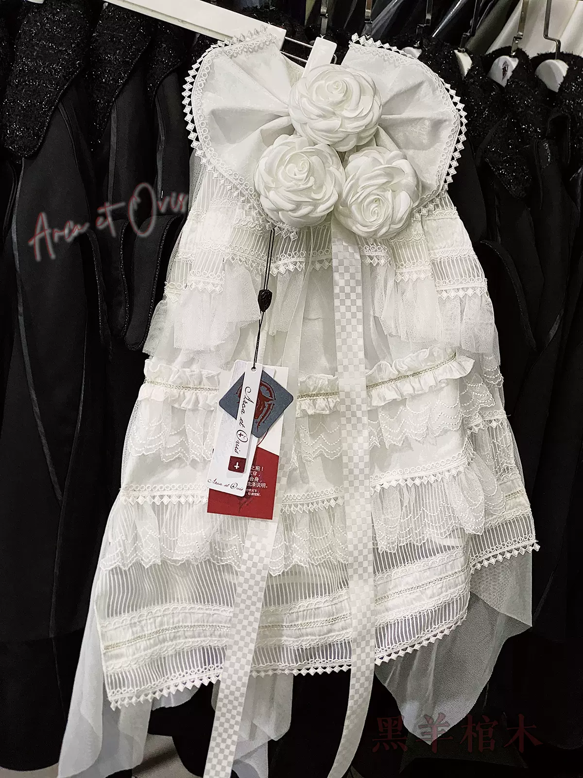 Arca et Ovis - Gothic Lolita Trailing Prince Series Lace Single-Sided Trailing Multicolors - Image 8