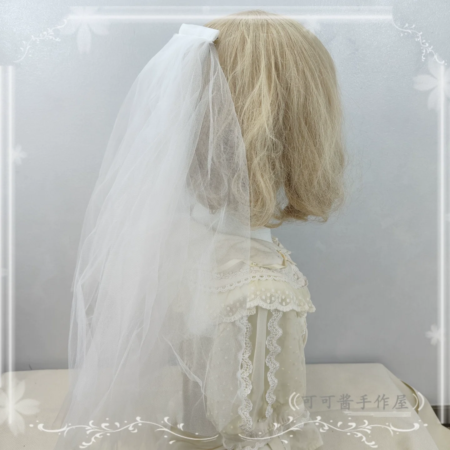 Halloween Gothic Lolita Accessories, White Bride Style - Image 14