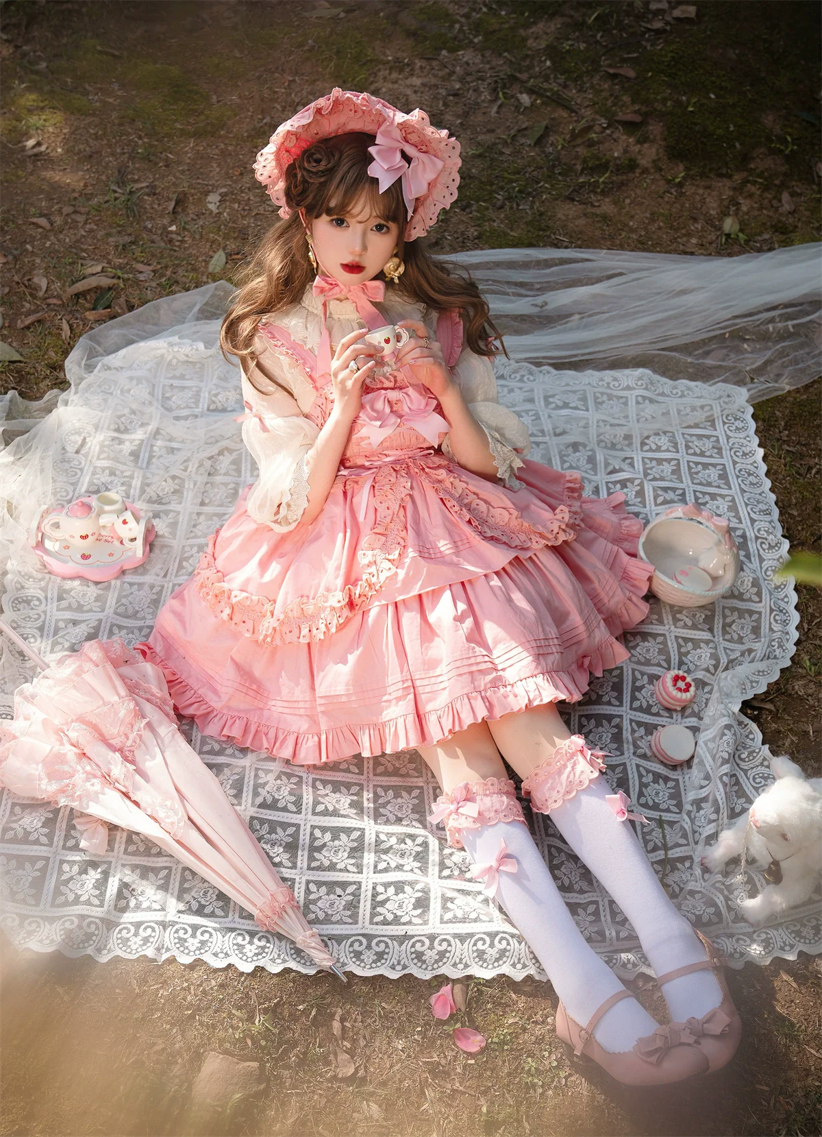 Halloween Gothic Lolita JSK Short Lolita Jumper Dress - Image 3