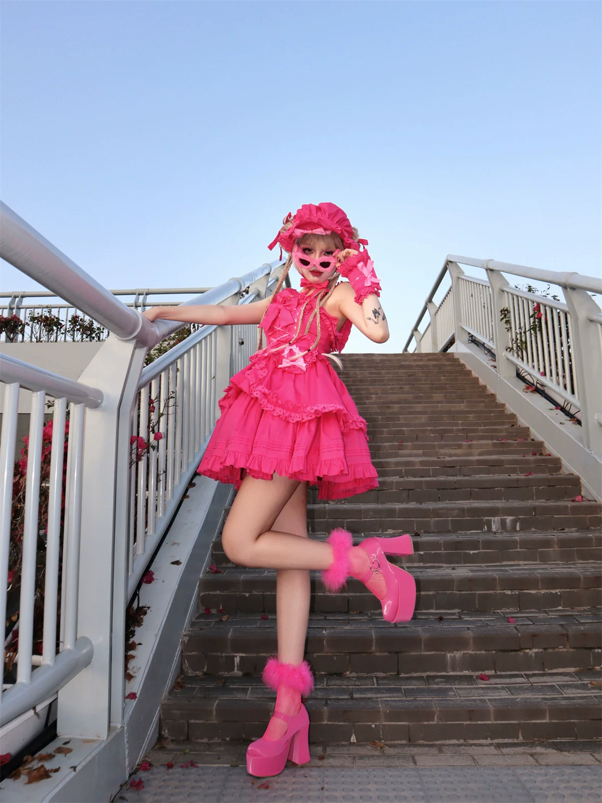 Halloween Gothic Lolita JSK Short Lolita Jumper Dress - Image 30
