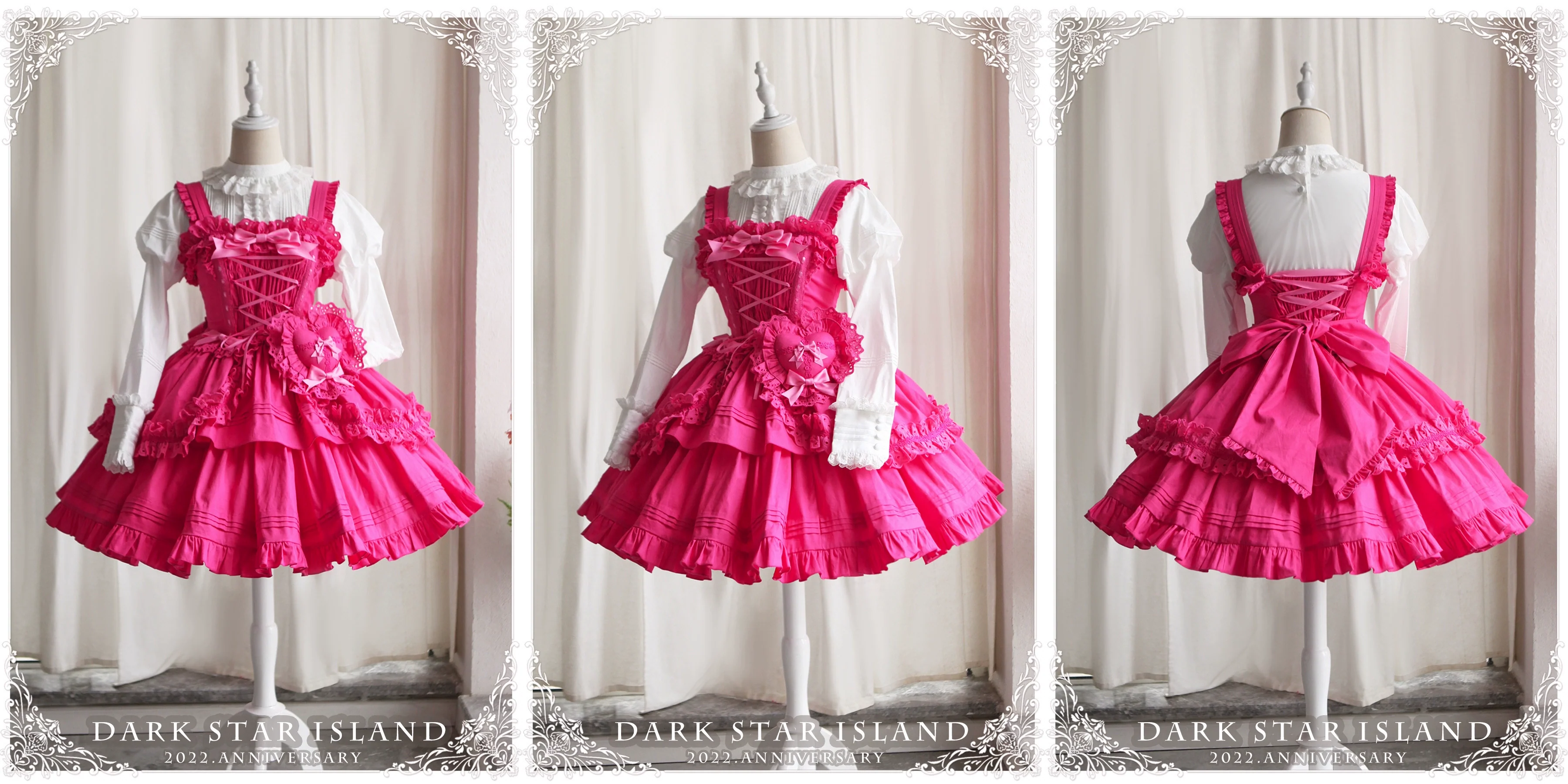 Halloween Gothic Lolita JSK Short Lolita Jumper Dress - Image 32