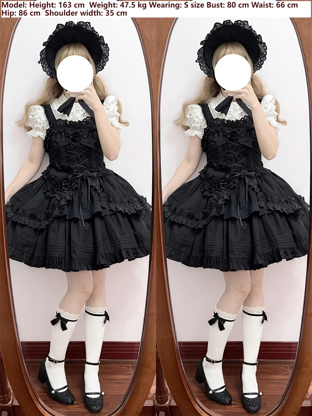 Halloween Gothic Lolita JSK Short Lolita Jumper Dress - Image 36