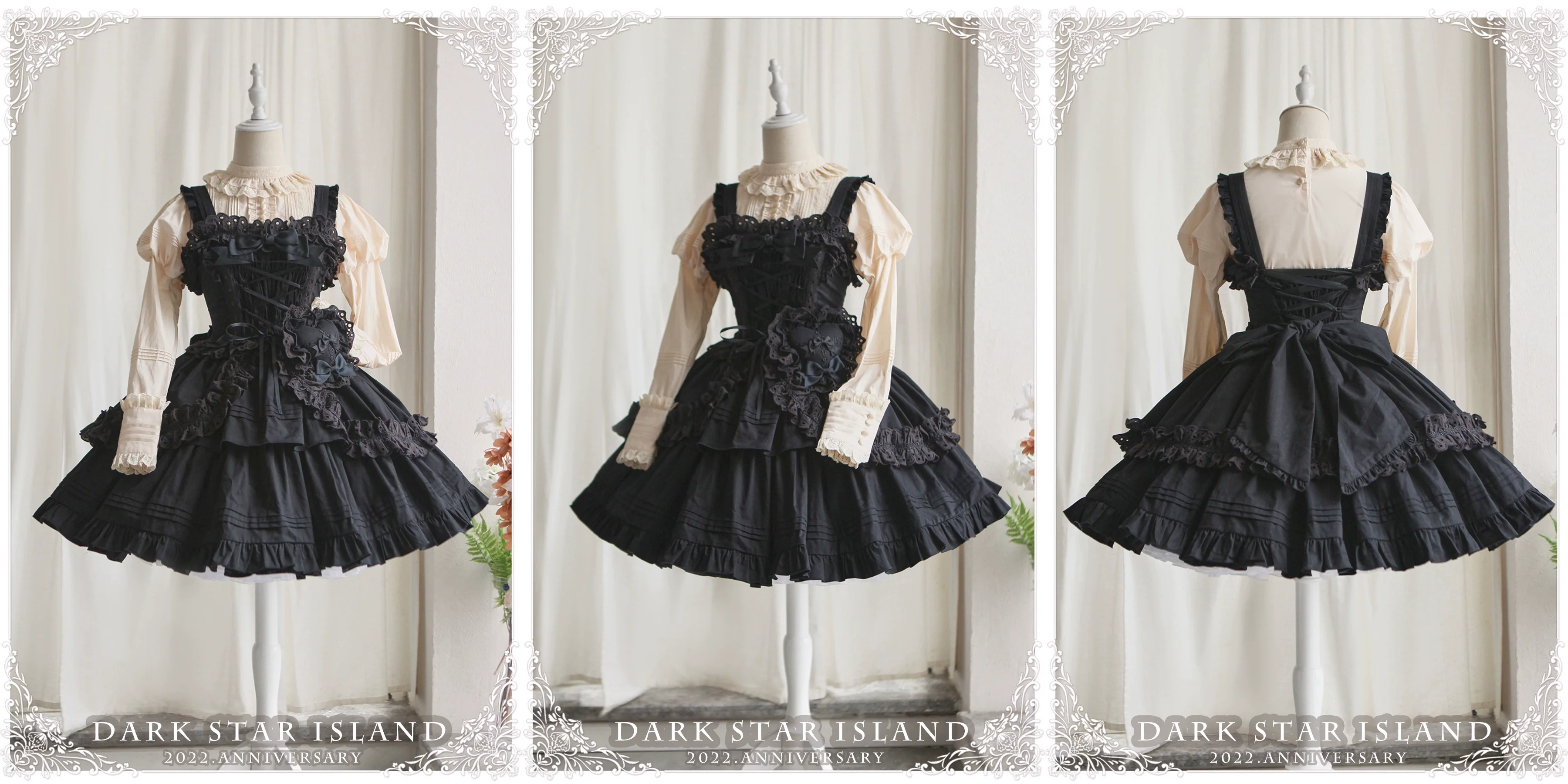 Halloween Gothic Lolita JSK Short Lolita Jumper Dress - Image 37