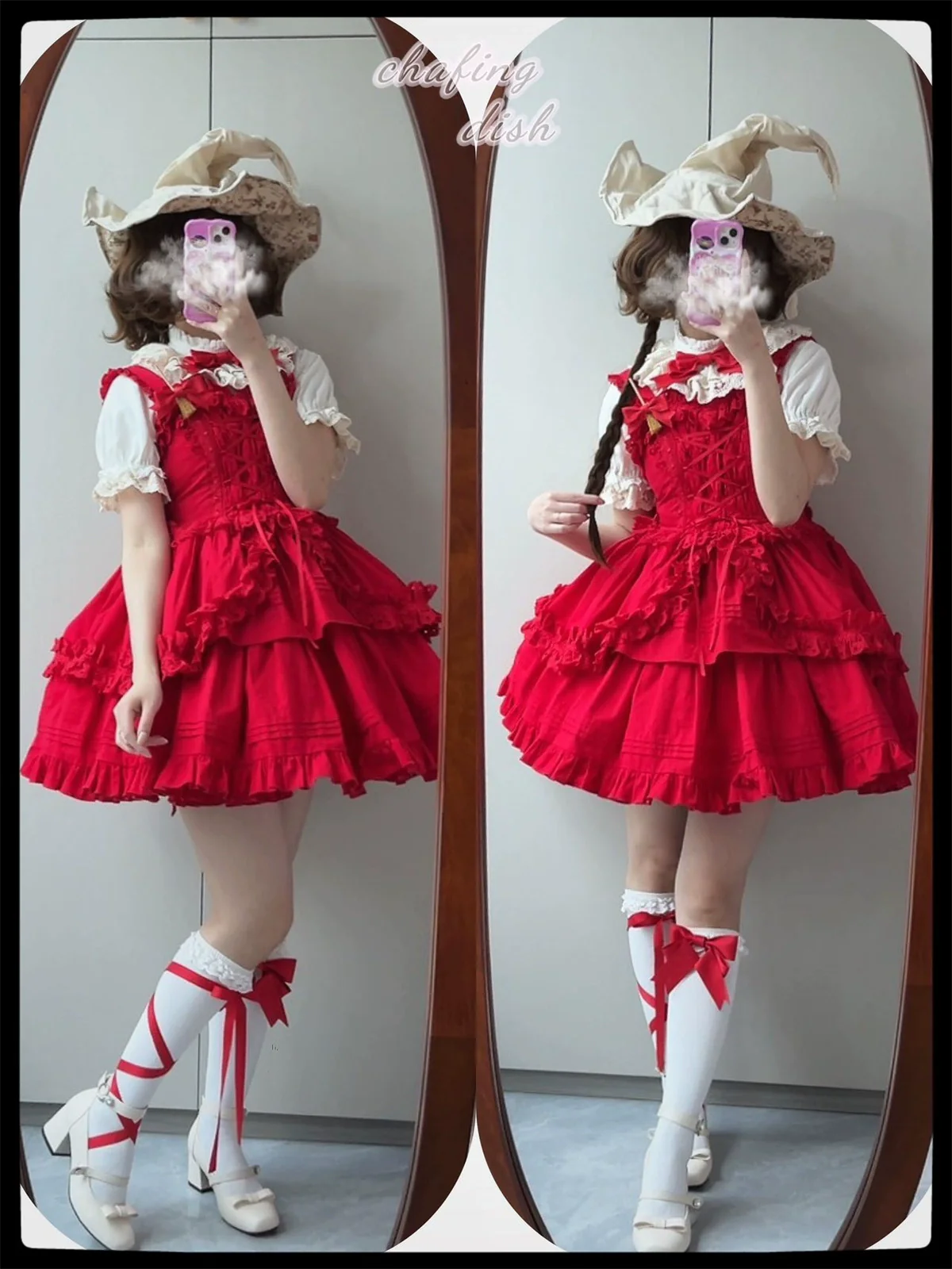 Halloween Gothic Lolita JSK Short Lolita Jumper Dress - Image 39