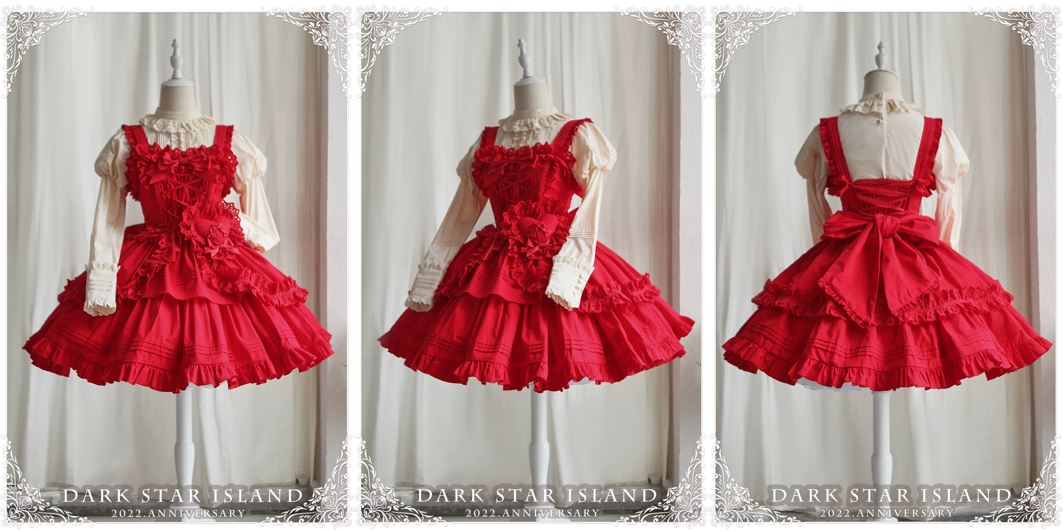 Halloween Gothic Lolita JSK Short Lolita Jumper Dress - Image 43