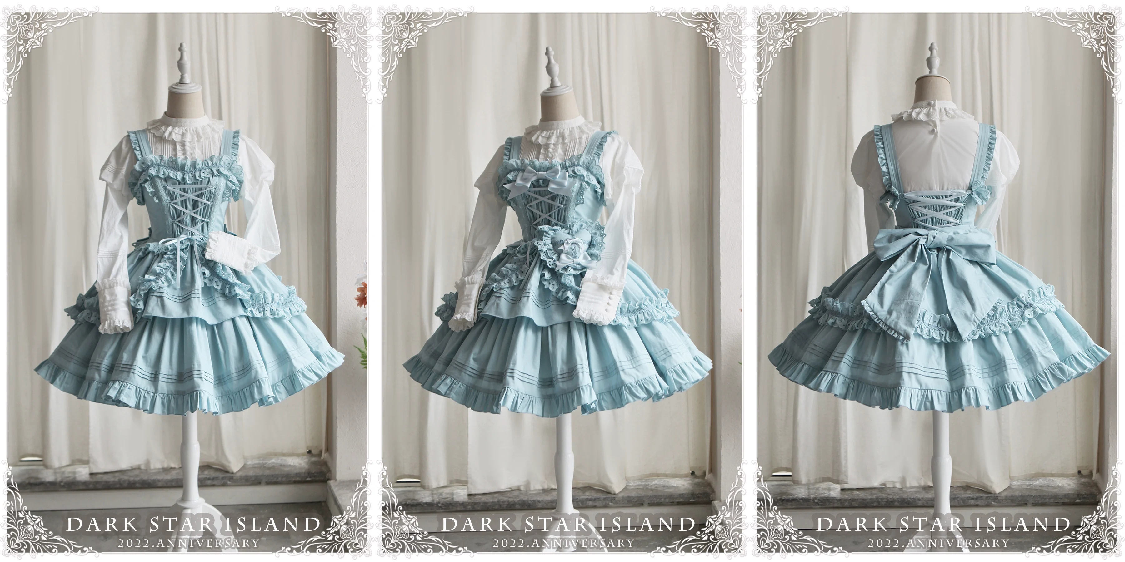 Halloween Gothic Lolita JSK Short Lolita Jumper Dress - Image 47