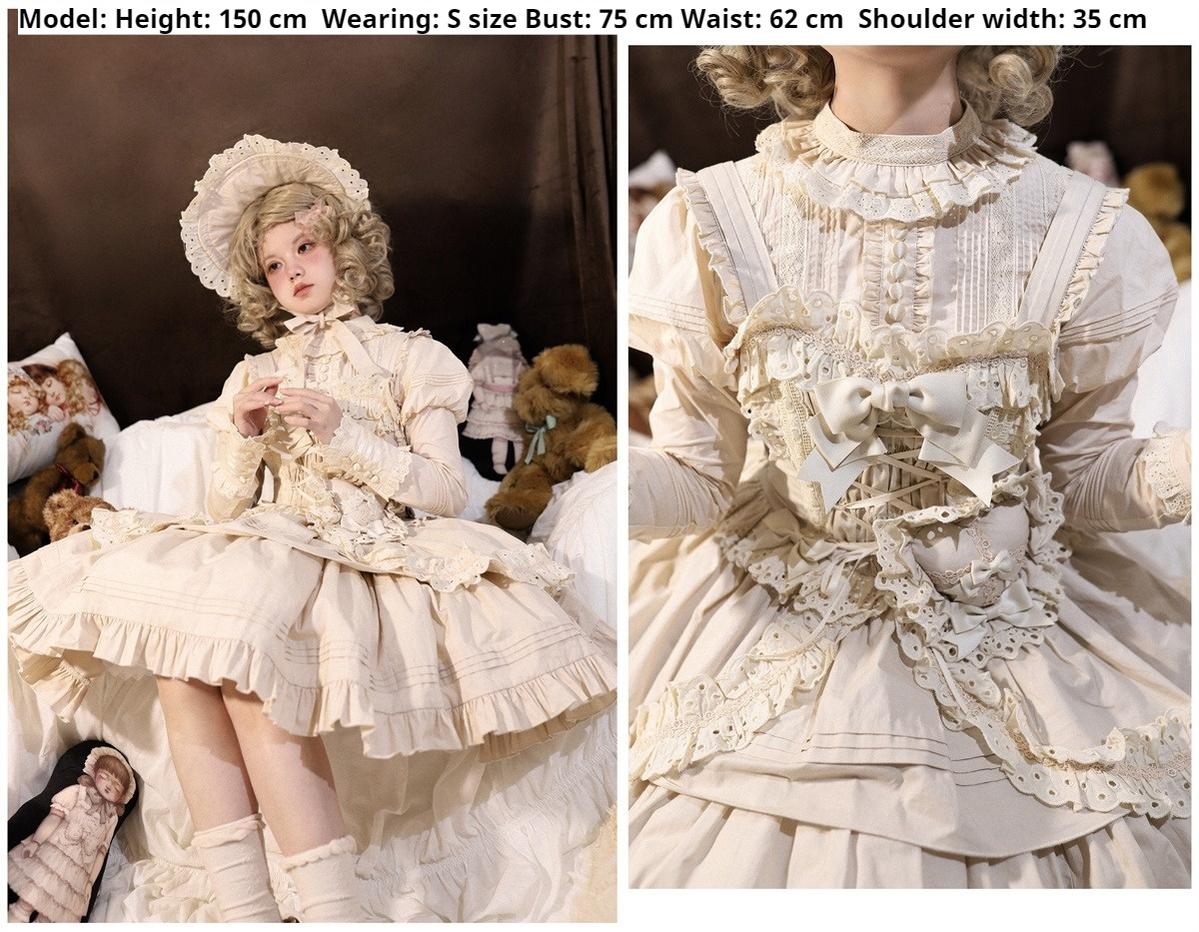 Halloween Gothic Lolita JSK Short Lolita Jumper Dress - Image 8