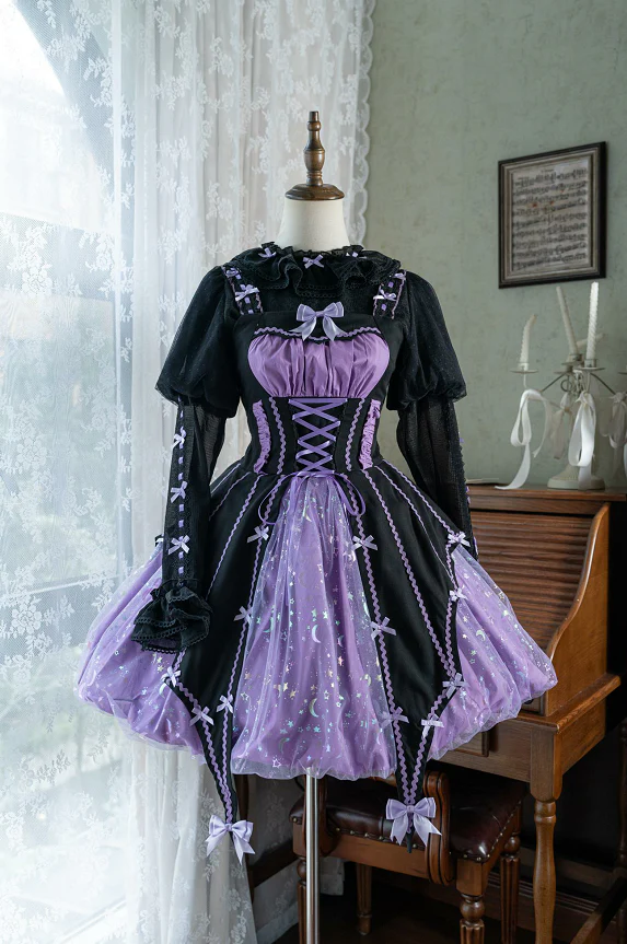 Lemon Honey - Halloween Gothic Lolita Jumper Dress, Pumpkin-inspired Dress - Image 18