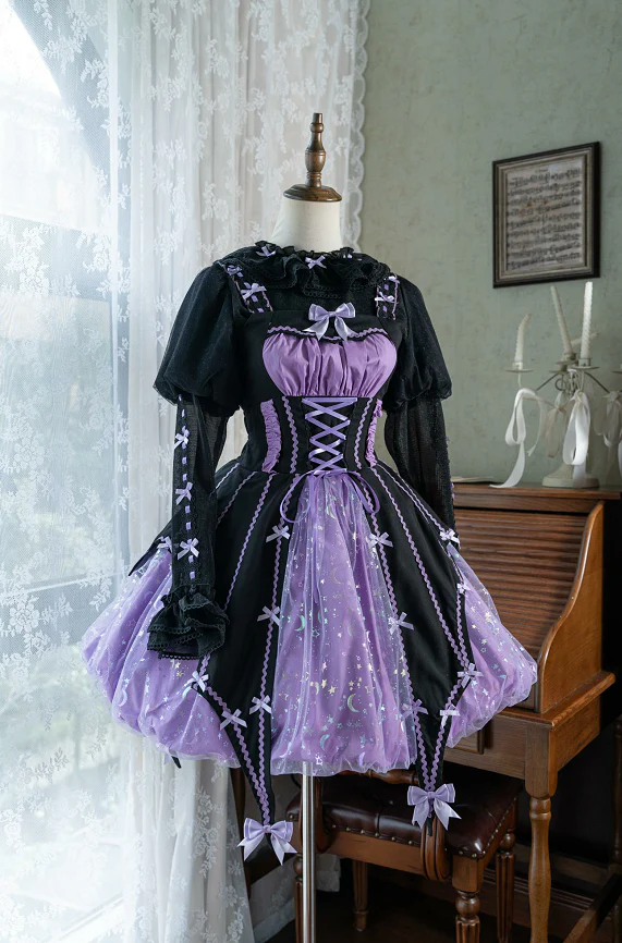 Lemon Honey - Halloween Gothic Lolita Jumper Dress, Pumpkin-inspired Dress - Image 21