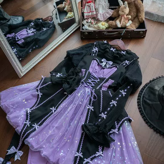 Lemon Honey - Halloween Gothic Lolita Jumper Dress, Pumpkin-inspired Dress - Image 22