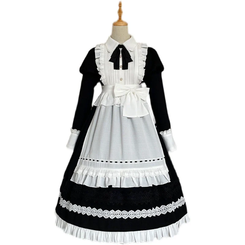 Sweet Date - Halloween Gothic Lolita OP Maid Lolita Dress Elegant Lolita OP - Image 16