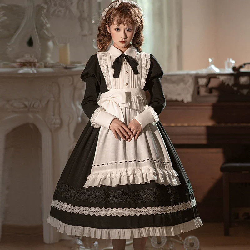 Sweet Date - Halloween Gothic Lolita OP Maid Lolita Dress Elegant Lolita OP - Image 3