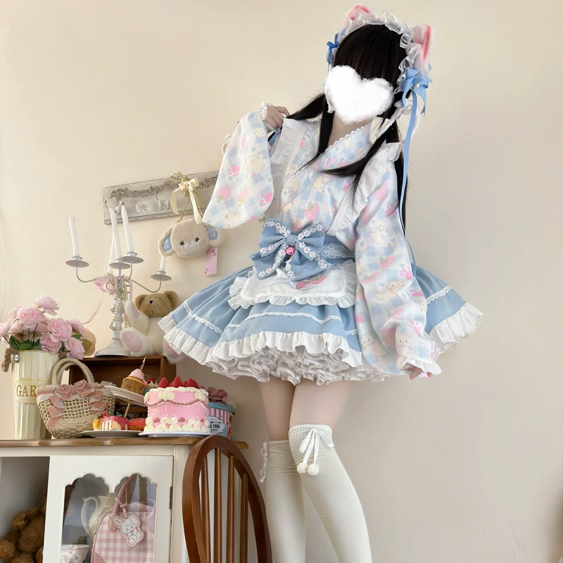 Hanguliang - Han Lolita OP Dress Japanese Style Dress for Summer Wear - Image 13