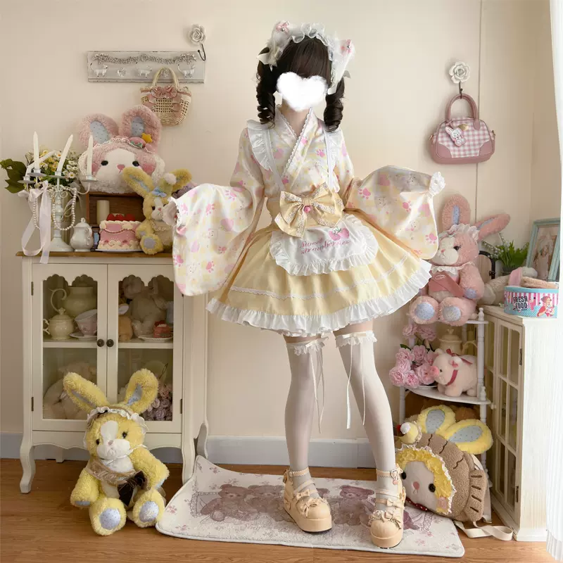 Hanguliang - Han Lolita OP Dress Japanese Style Dress for Summer Wear - Image 14
